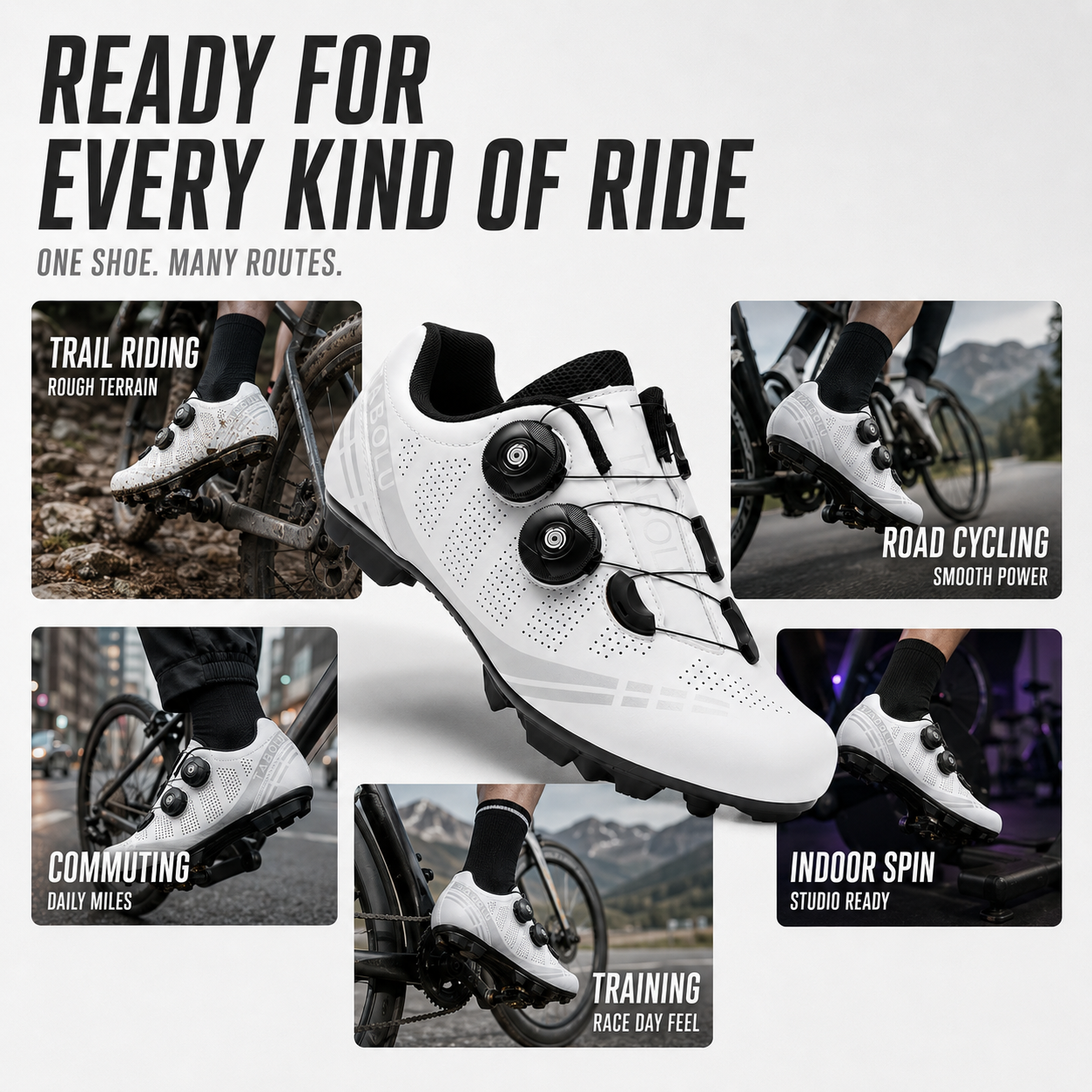 Nordspur | Veloctra Self-Locking MTB Cycling Shoe