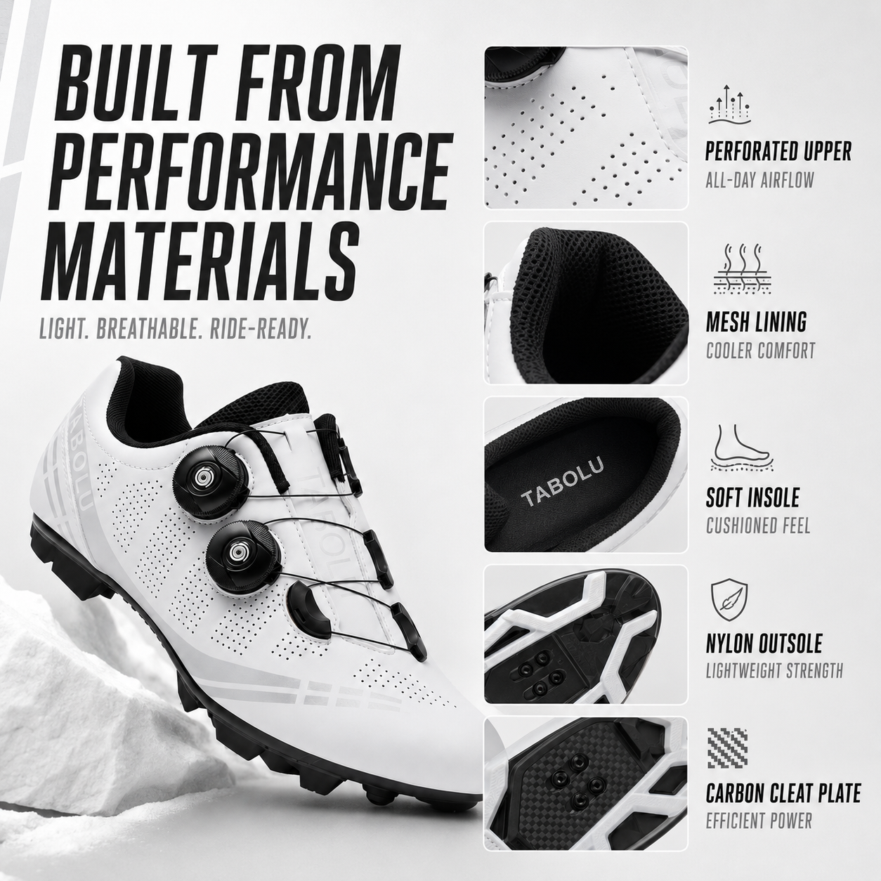 Nordspur | Veloctra Self-Locking MTB Cycling Shoe
