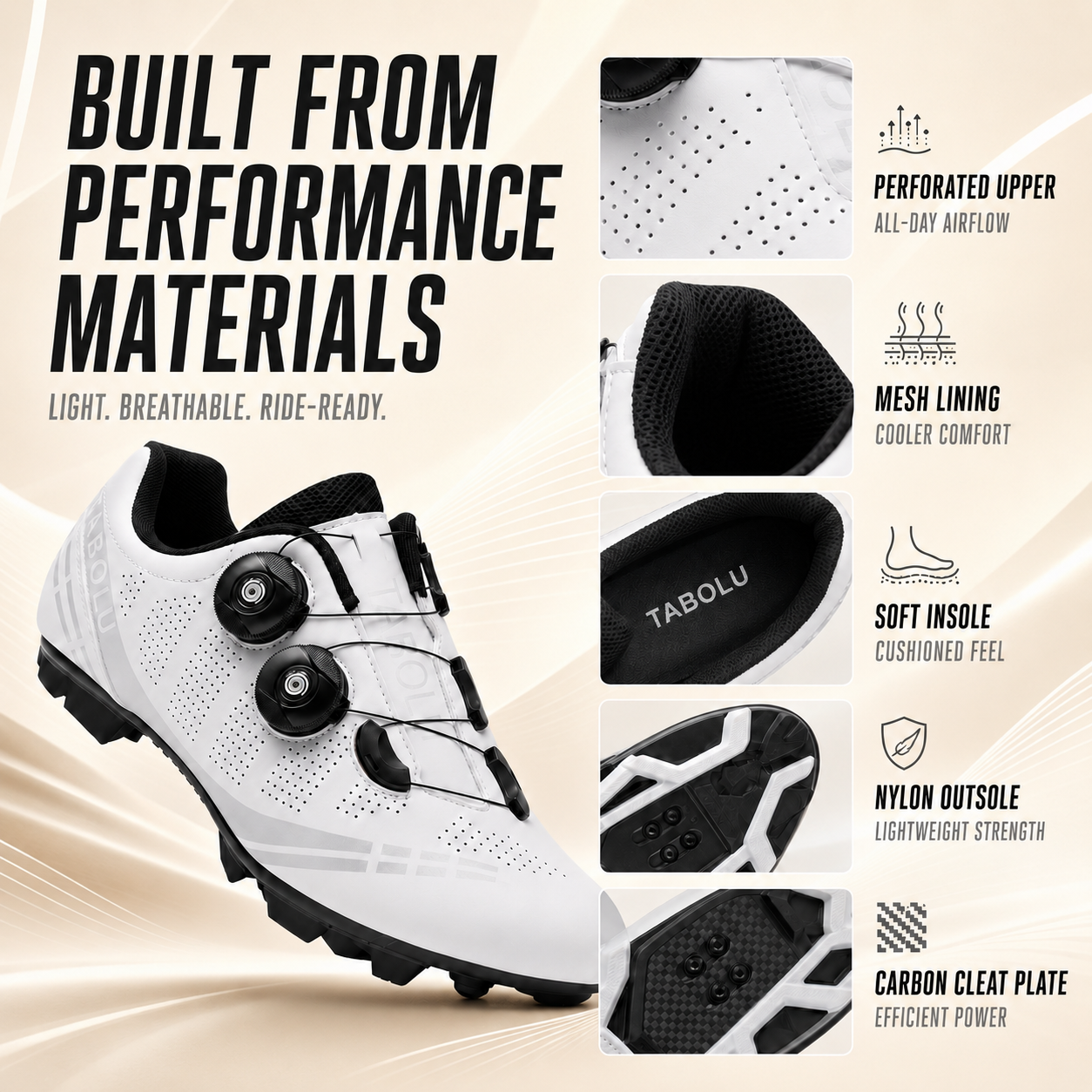 Nordspur | Veloctra Self-Locking MTB Cycling Shoe