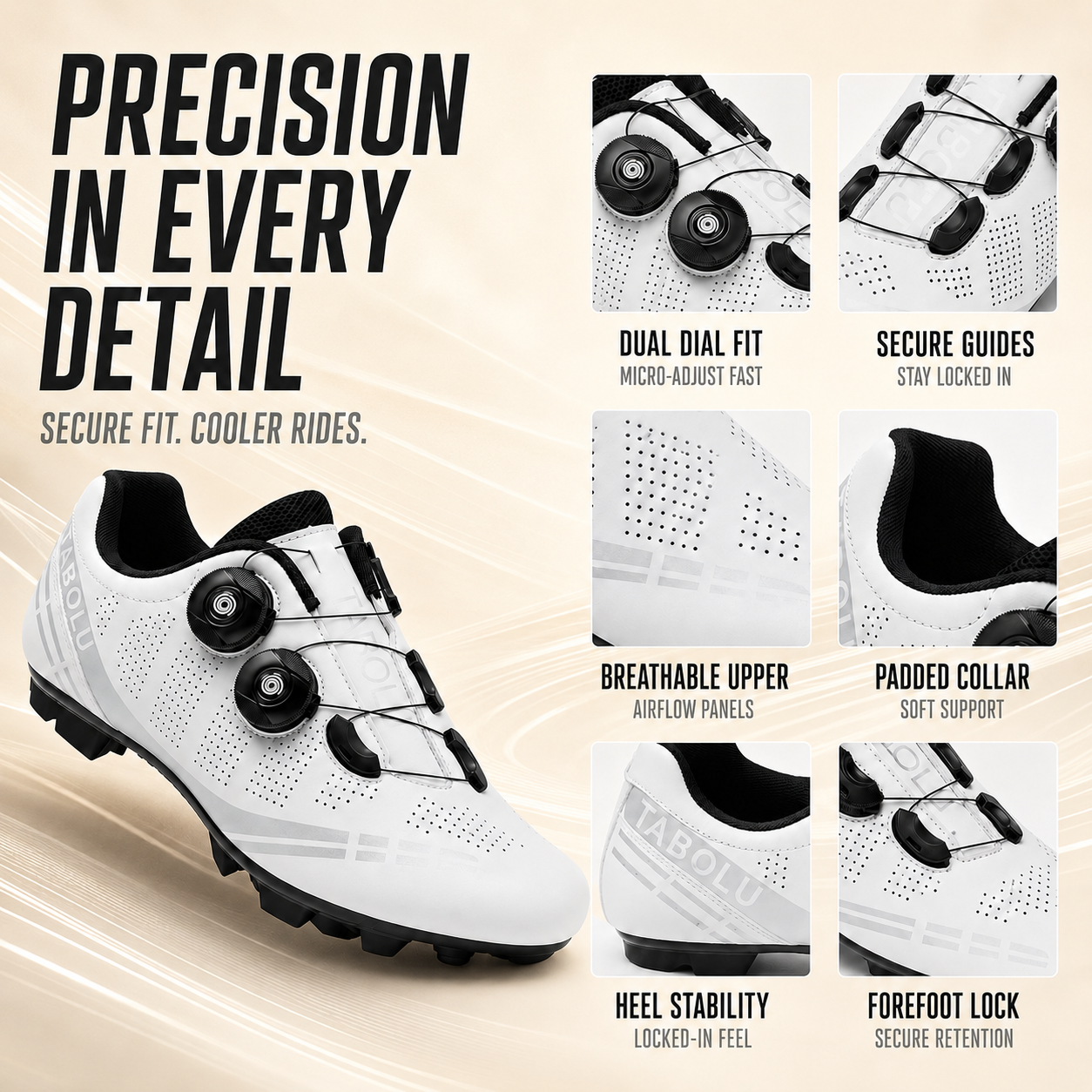 Nordspur | Veloctra Self-Locking MTB Cycling Shoe