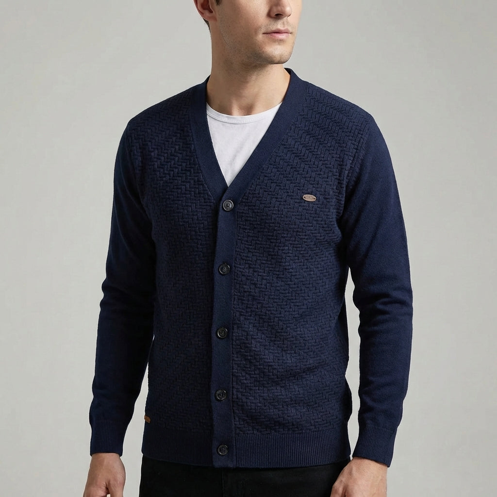 Nordspur | Velorenzo V Neck Button Up Cardigan