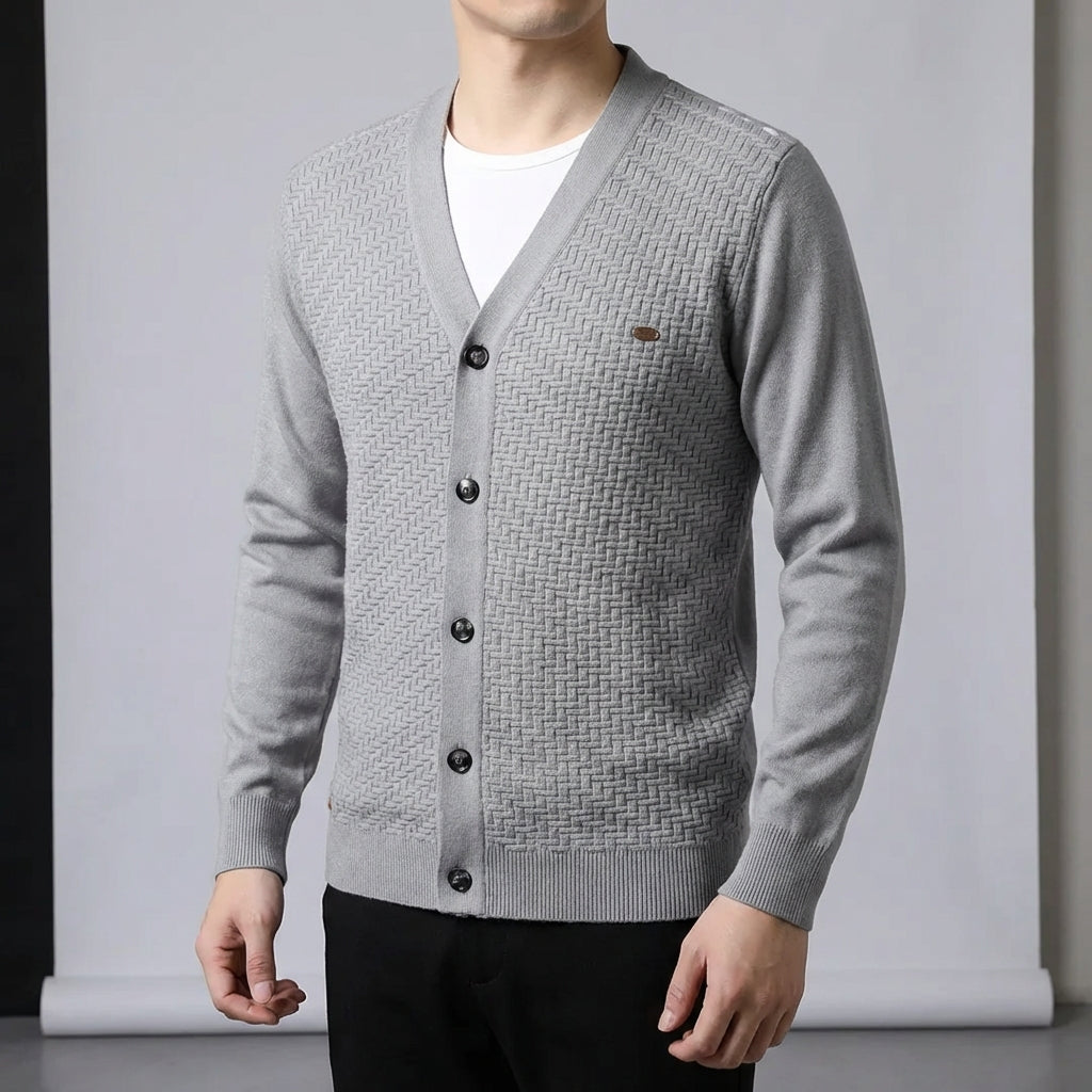 Nordspur | Velorenzo V Neck Button Up Cardigan