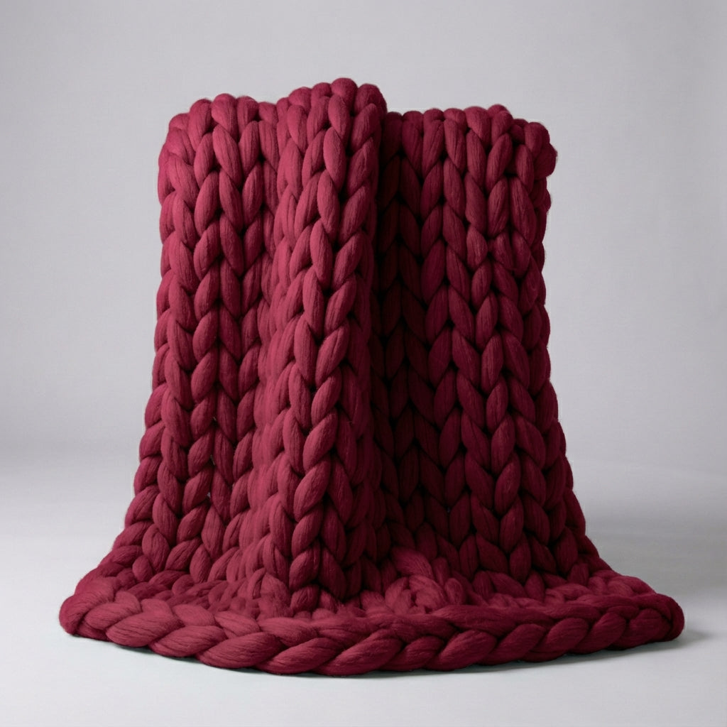 Nordspur | Veloroo Chunky Knitted Throw Blanket