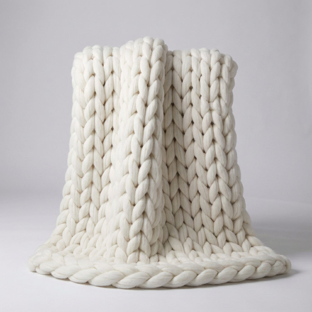 Nordspur | Veloroo Chunky Knitted Throw Blanket