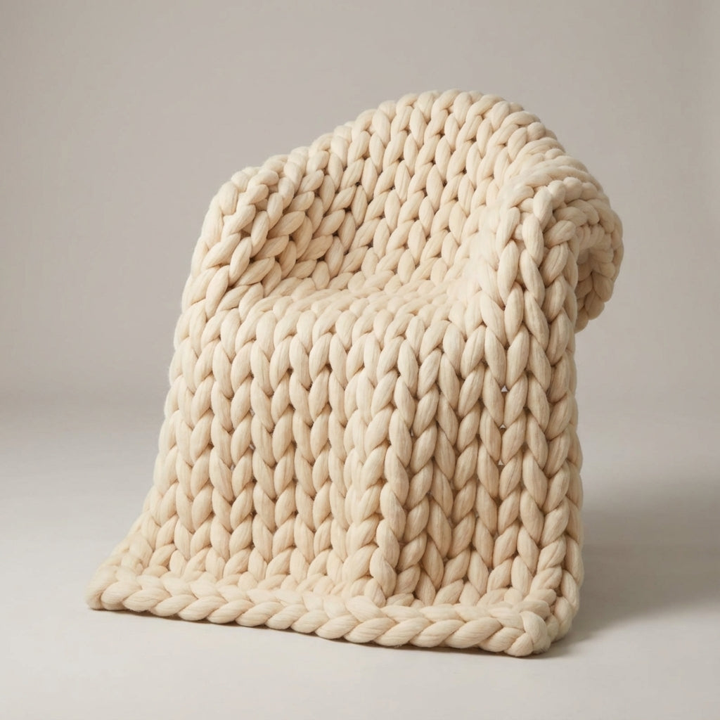 Nordspur | Veloroo Chunky Knitted Throw Blanket