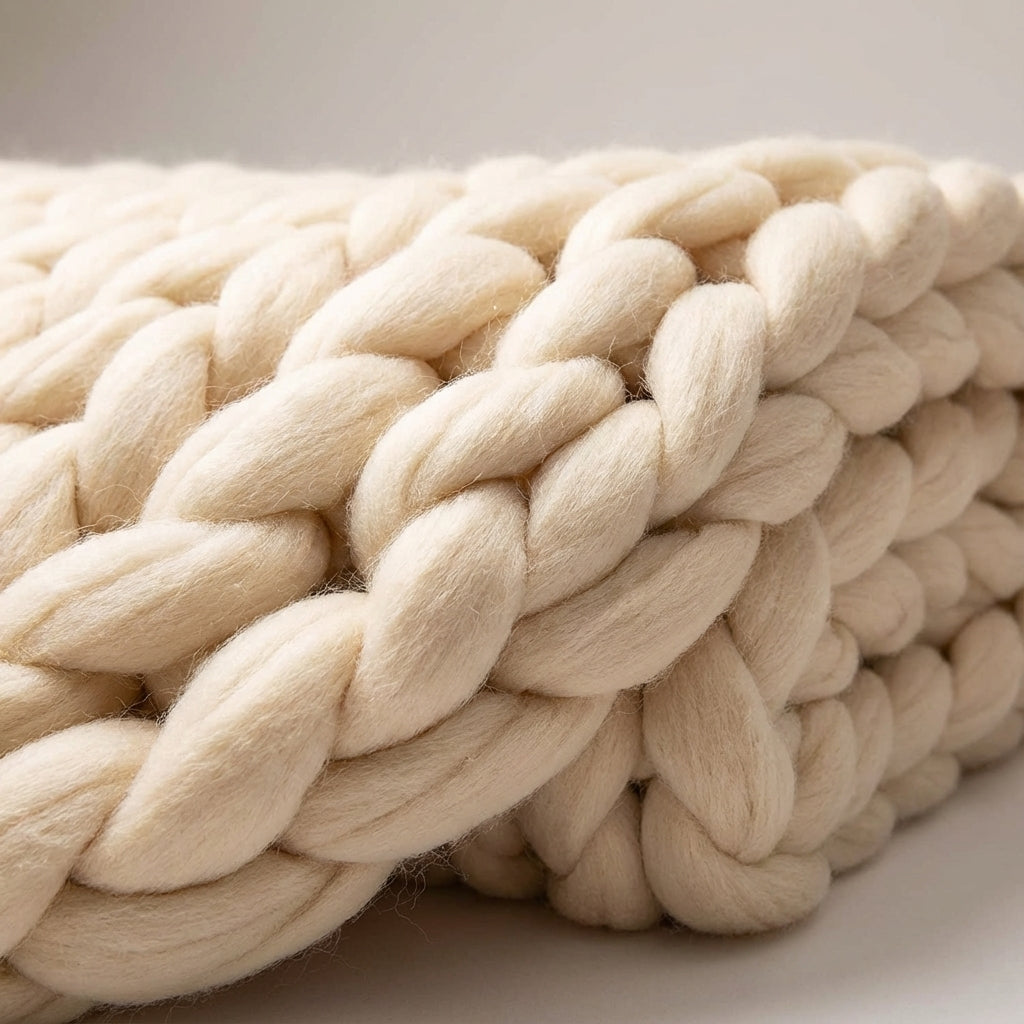 Nordspur | Veloroo Chunky Knitted Throw Blanket