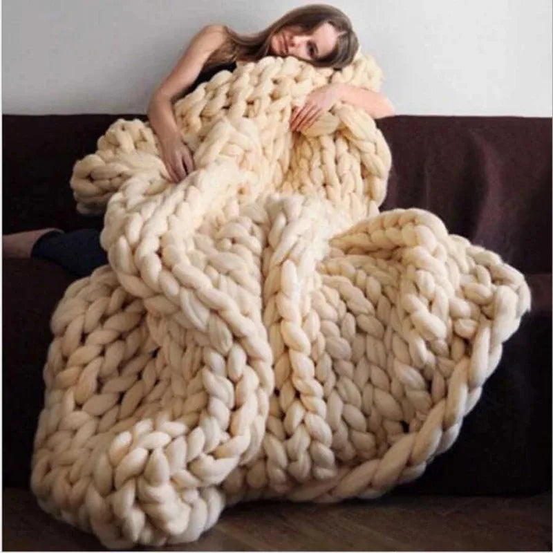 Nordspur | Veloroo Chunky Knitted Throw Blanket