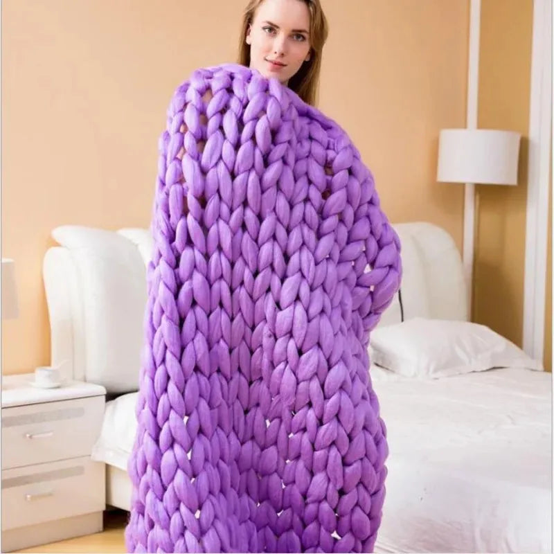 Nordspur | Veloroo Chunky Knitted Throw Blanket