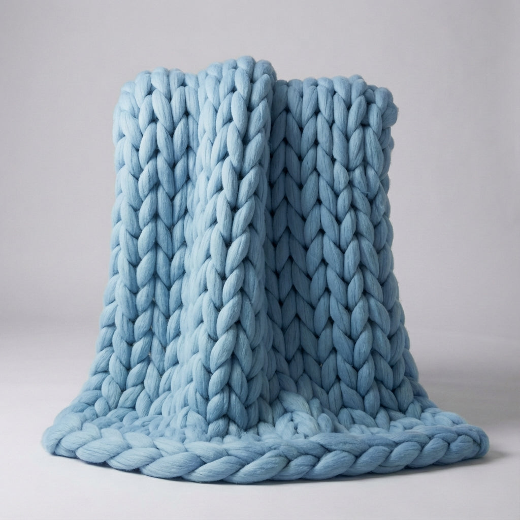 Nordspur | Veloroo Chunky Knitted Throw Blanket