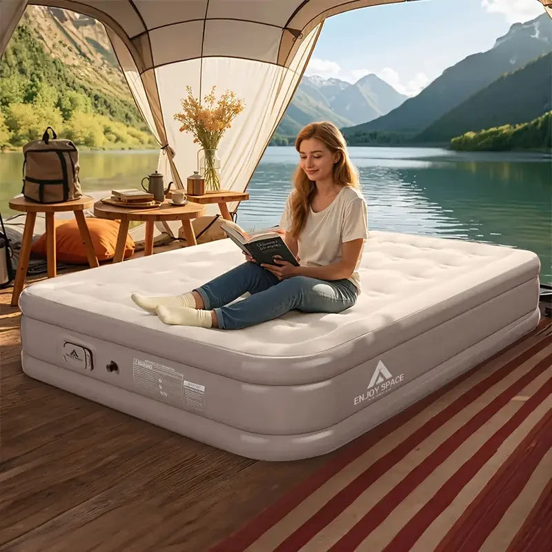 Nordspur | Veltia Thick Flocked Inflatable Mattress