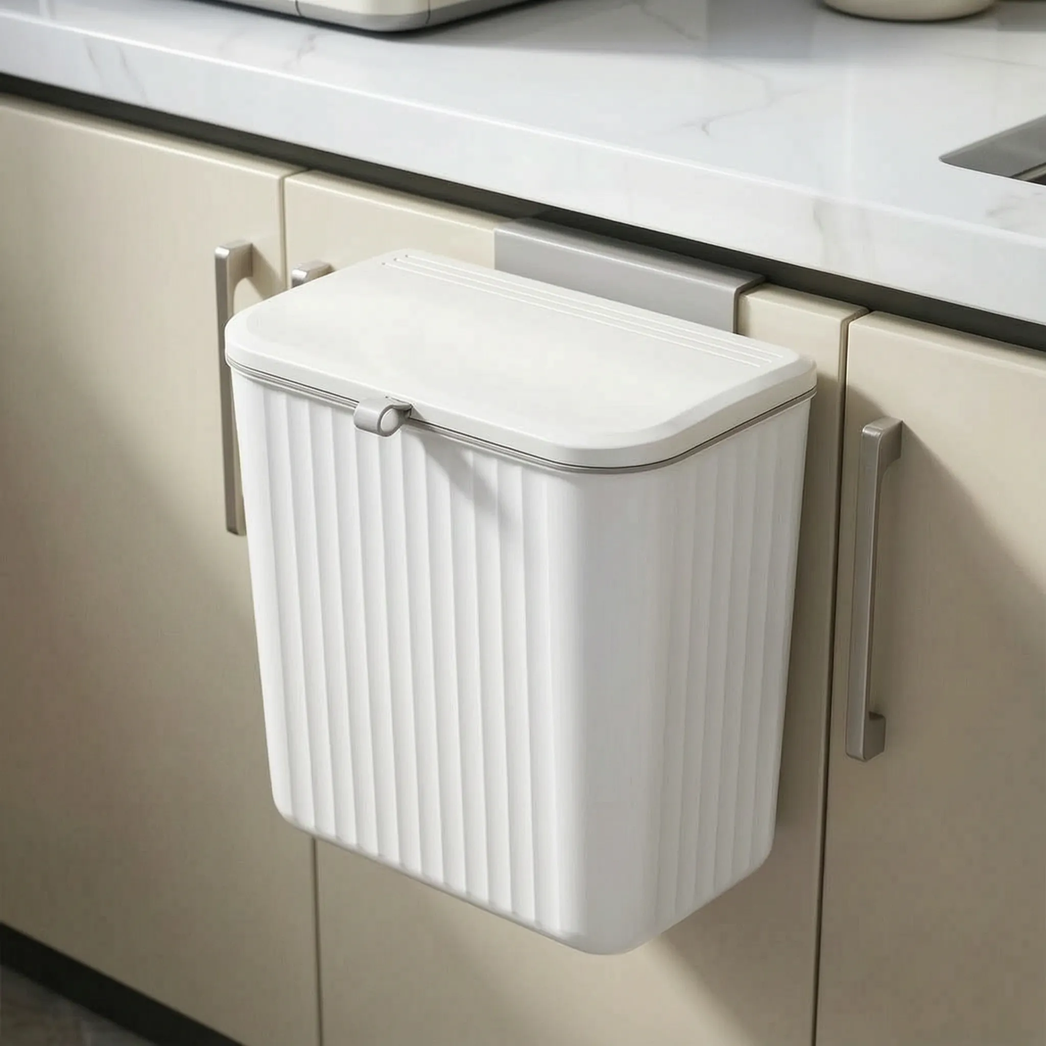 Nordspur | Veltira Slimline Rectangular Rubbish Bin