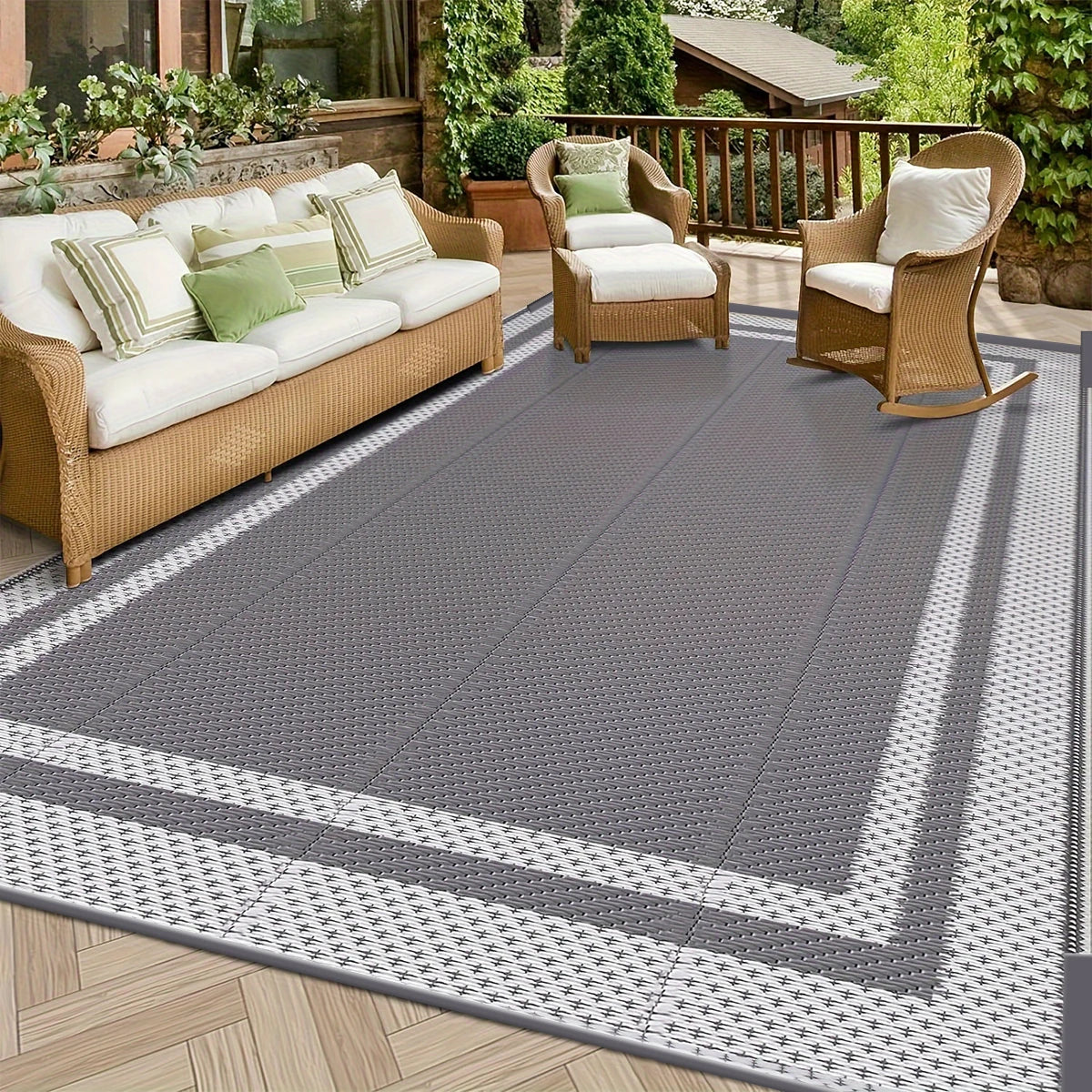 Nordspur | Veltor Modern Outdoor Rectangular Mat