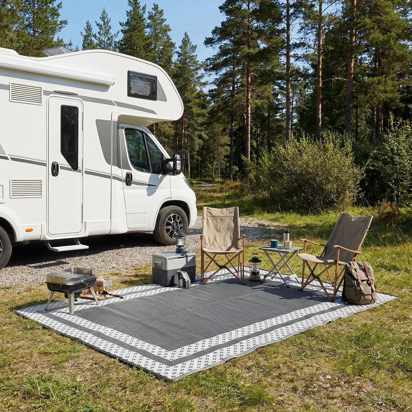 Nordspur | Veltor Modern Outdoor Rectangular Mat