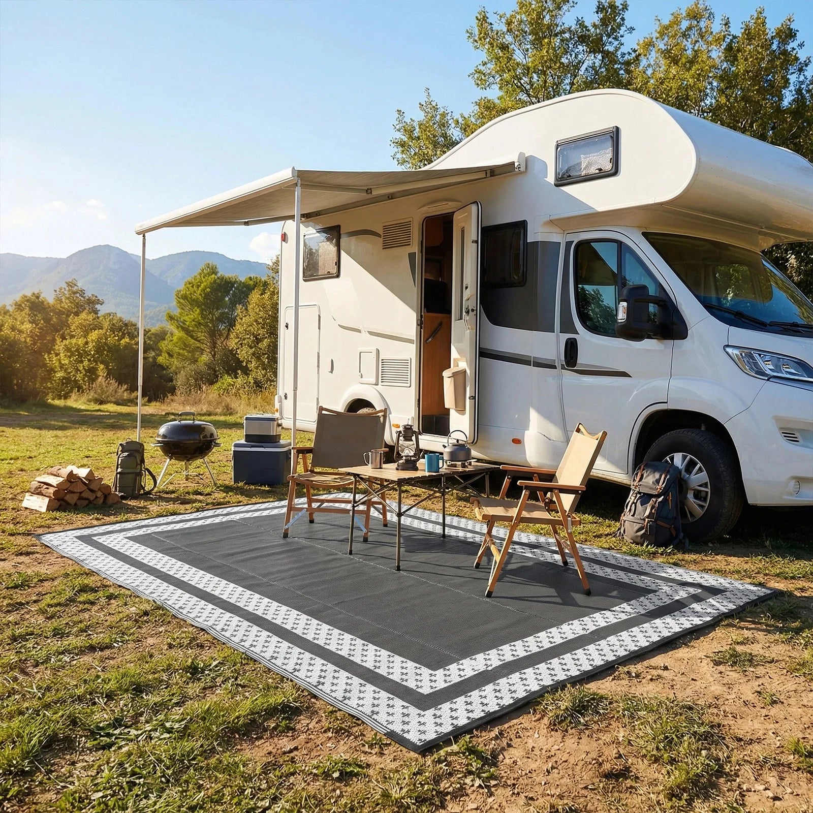 Nordspur | Veltor Modern Outdoor Rectangular Mat
