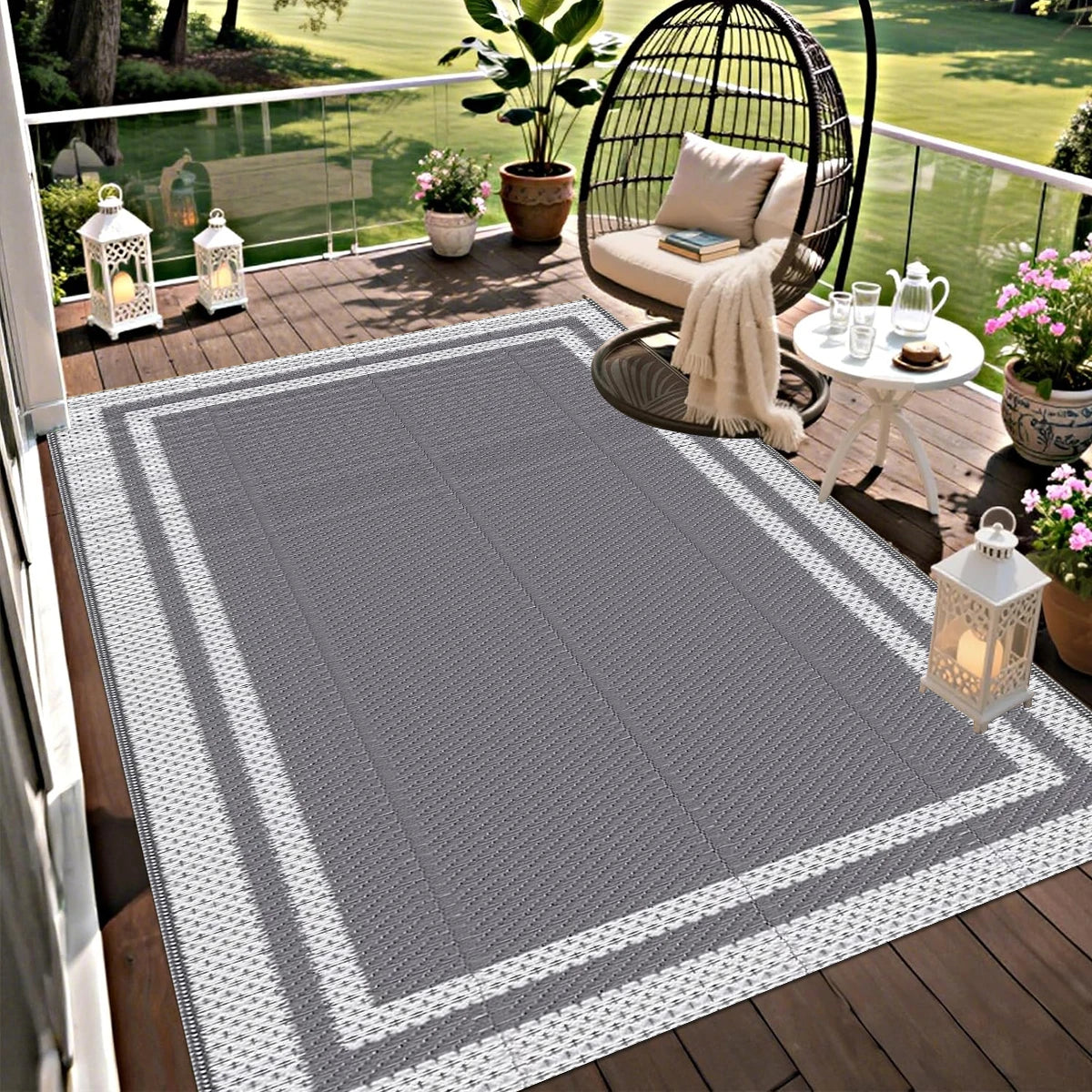 Nordspur | Veltor Modern Outdoor Rectangular Mat
