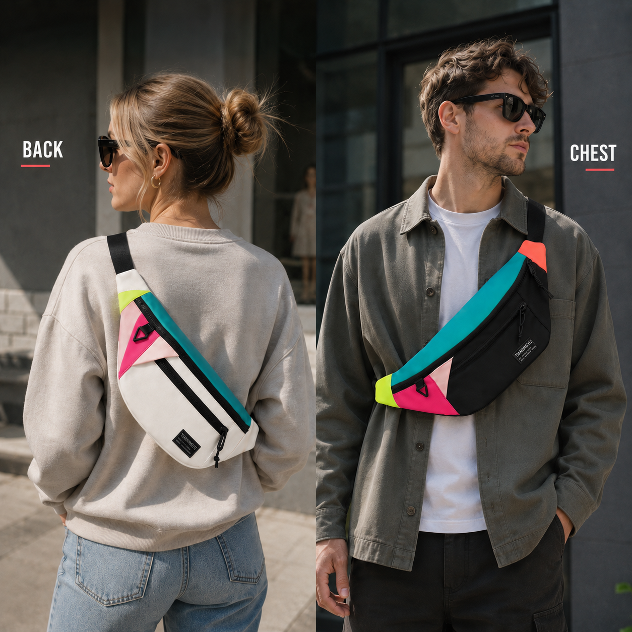 Nordspur | Veltroxa Casual Nylon Crossbody Bag