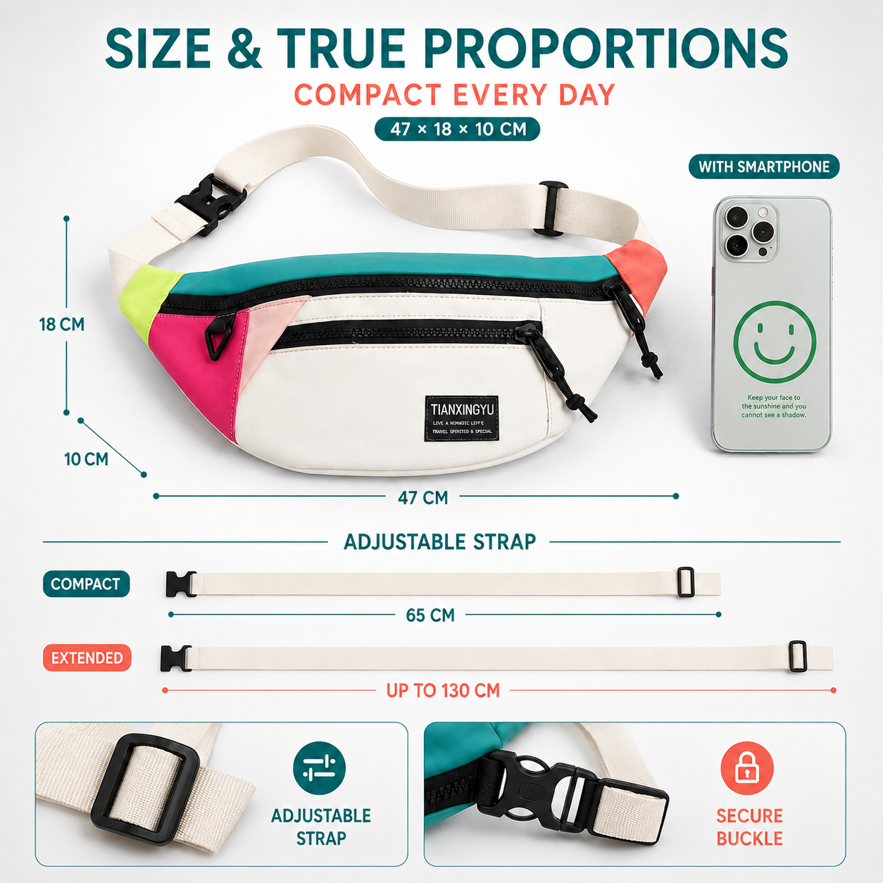 Nordspur | Veltroxa Casual Nylon Crossbody Bag