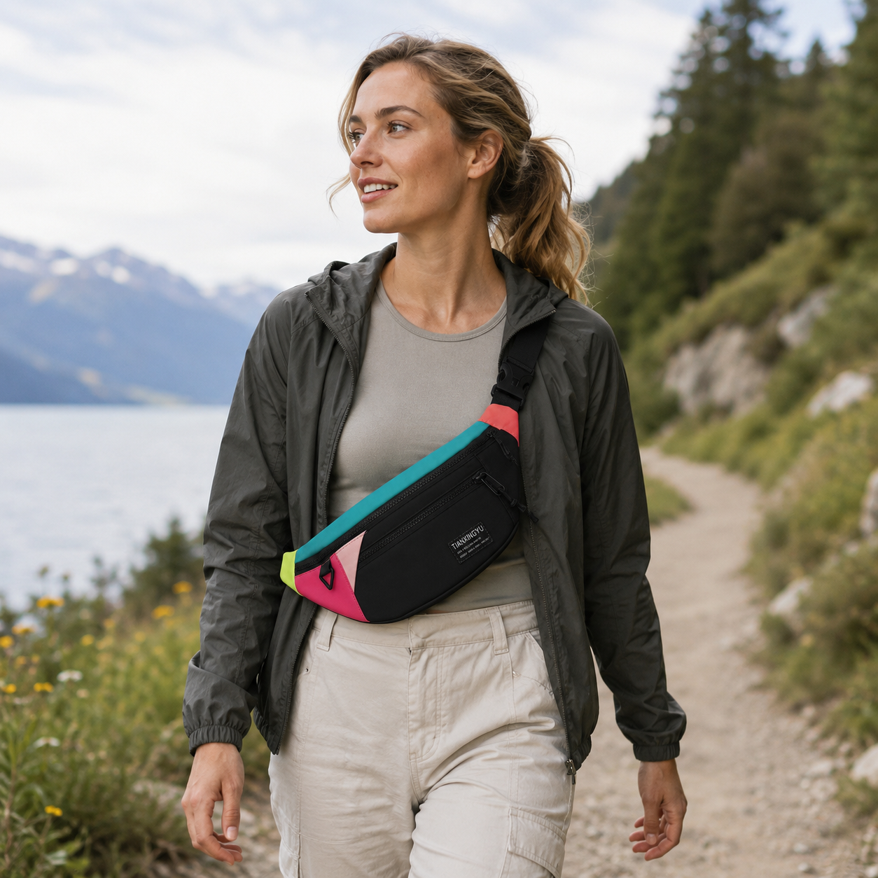 Nordspur | Veltroxa Casual Nylon Crossbody Bag