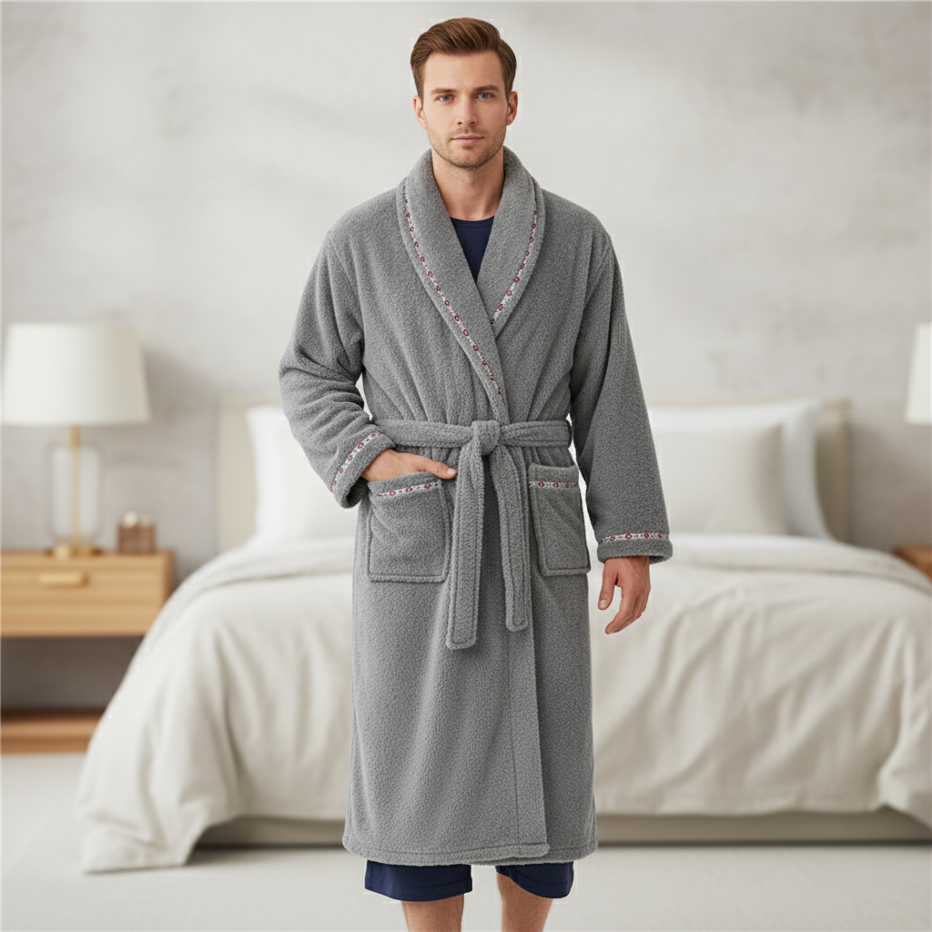 Nordspur | Velurian Long Hotel Style Robe