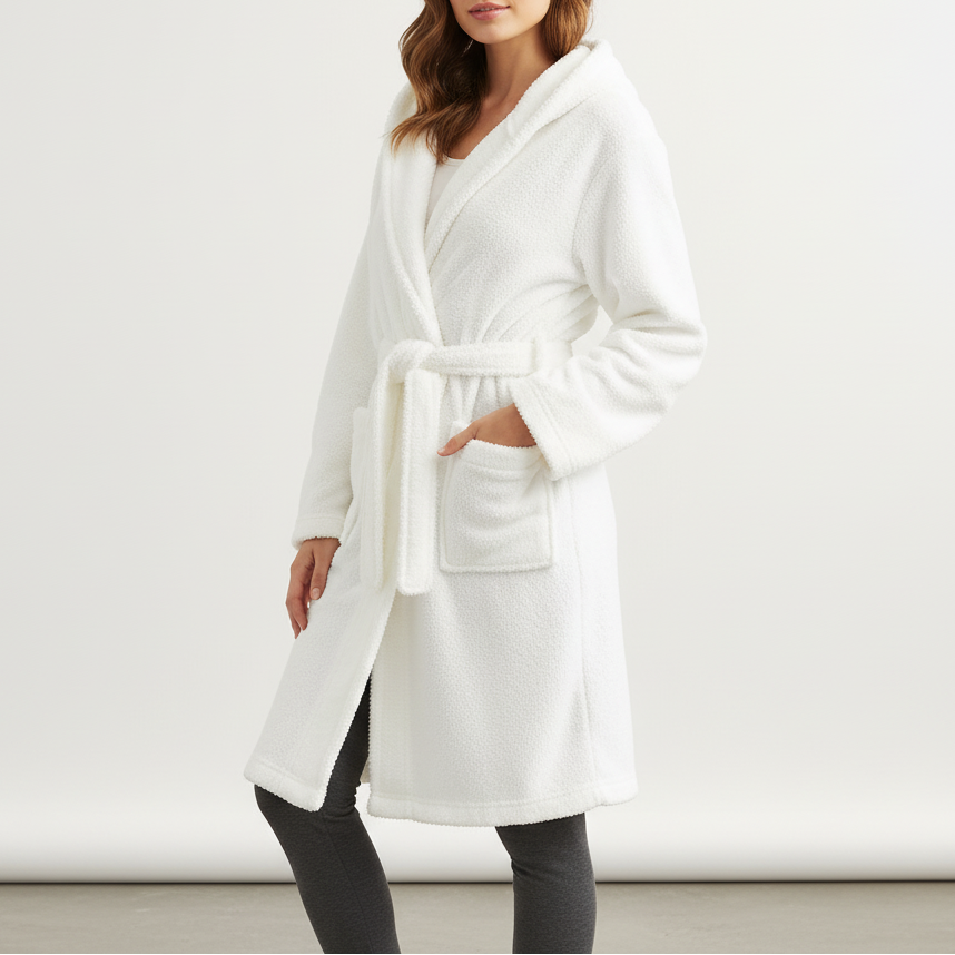 Nordspur | Velurika Hooded Knee Length Robe