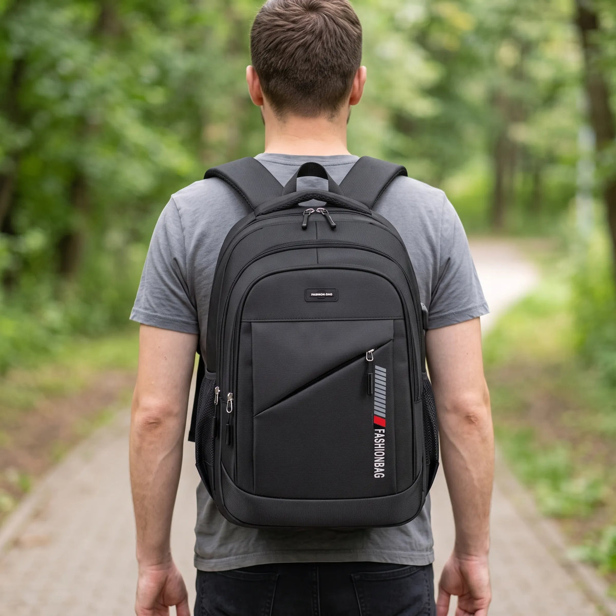 Nordspur | Velvoria Multi-Compartment Commute Laptop Daypack With Side Pockets