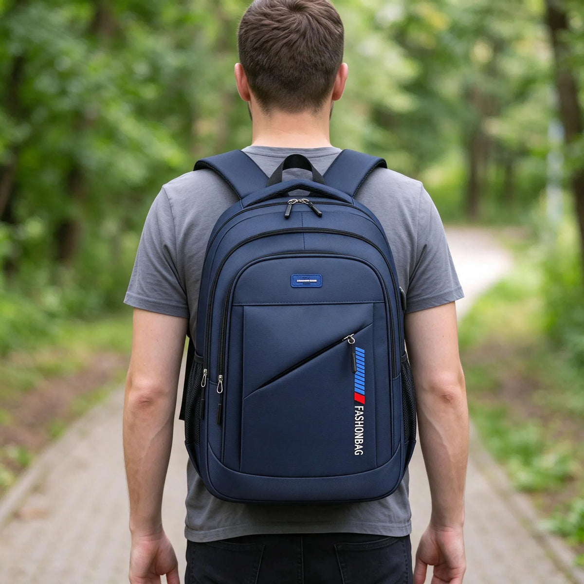 Nordspur | Velvoria Multi-Compartment Commute Laptop Daypack With Side Pockets