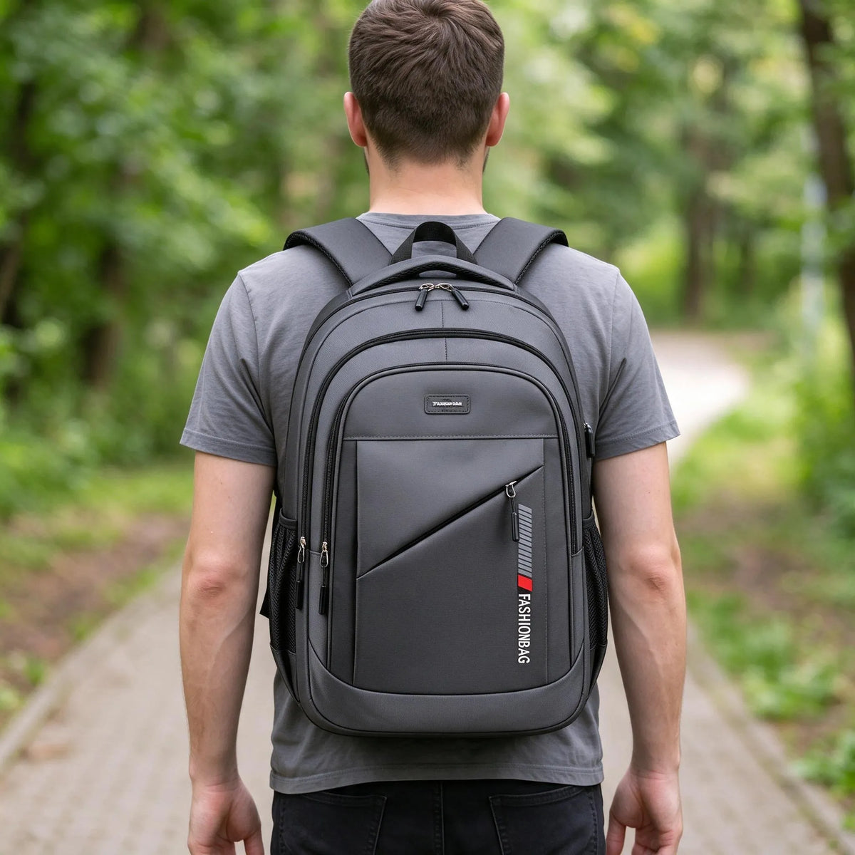 Nordspur | Velvoria Multi-Compartment Commute Laptop Daypack With Side Pockets