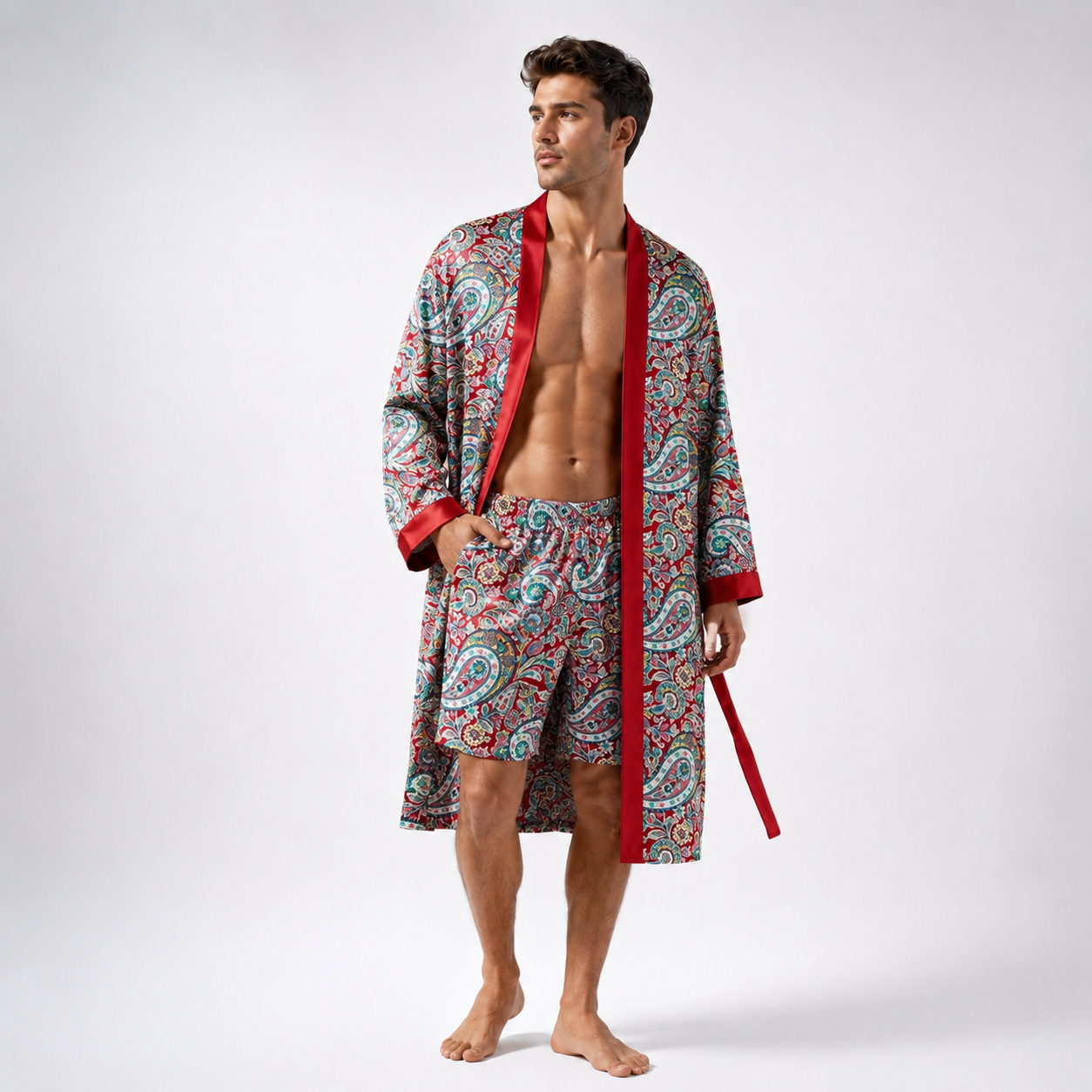 Nordspur | Velvoro Long Kimono Style Robe Set