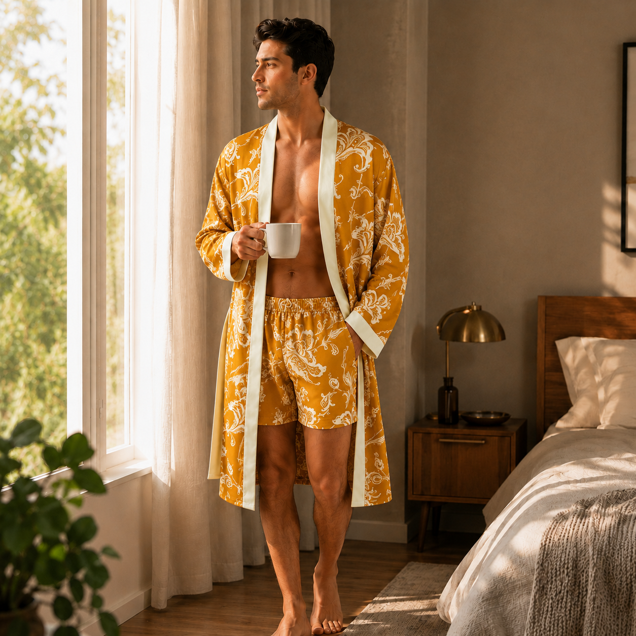 Nordspur | Velvoro Long Kimono Style Robe Set