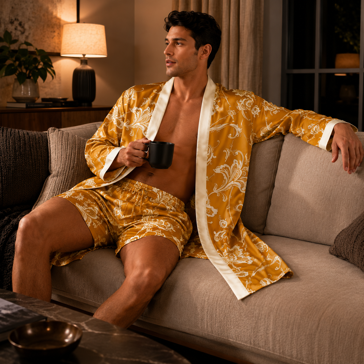 Nordspur | Velvoro Long Kimono Style Robe Set