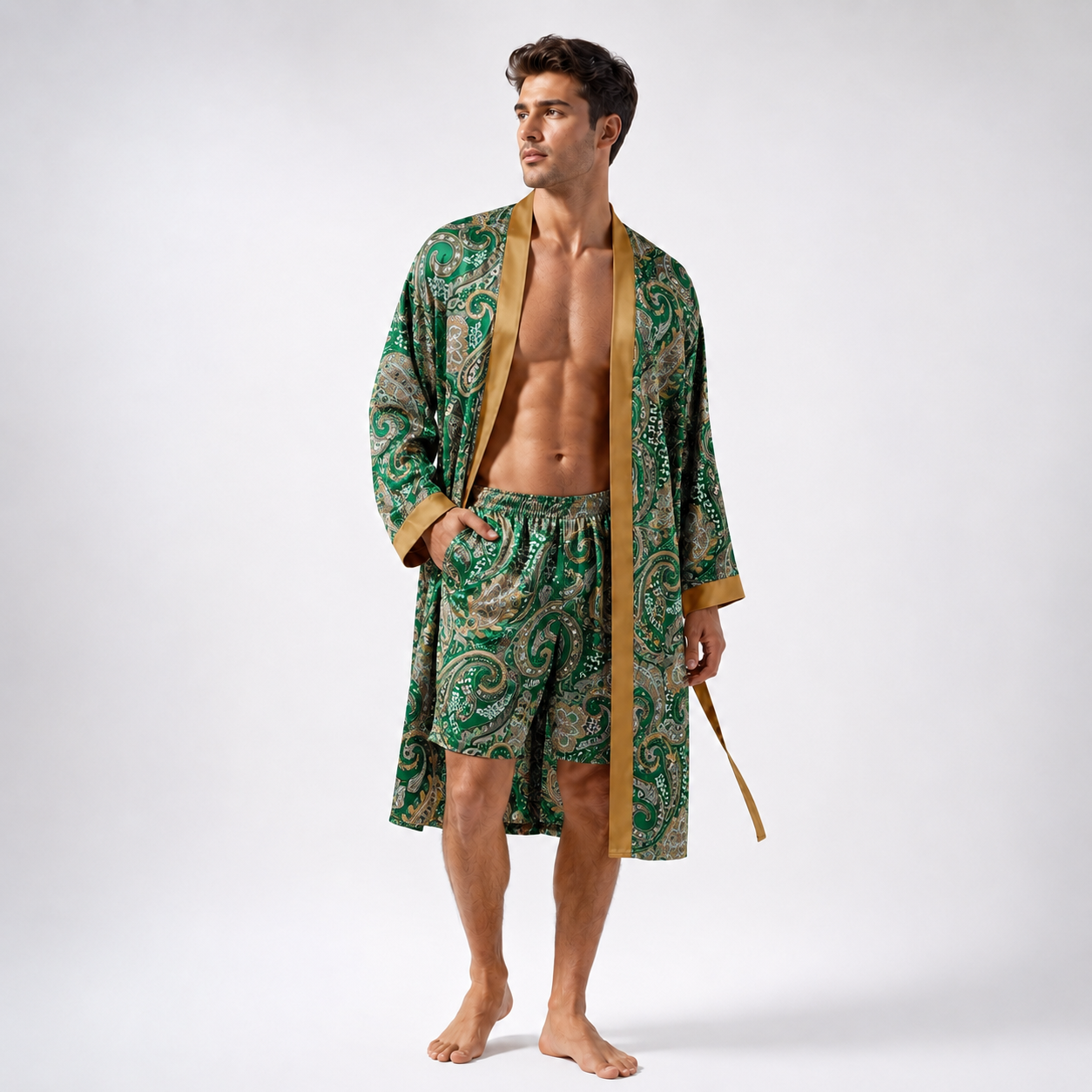 Nordspur | Velvoro Long Kimono Style Robe Set