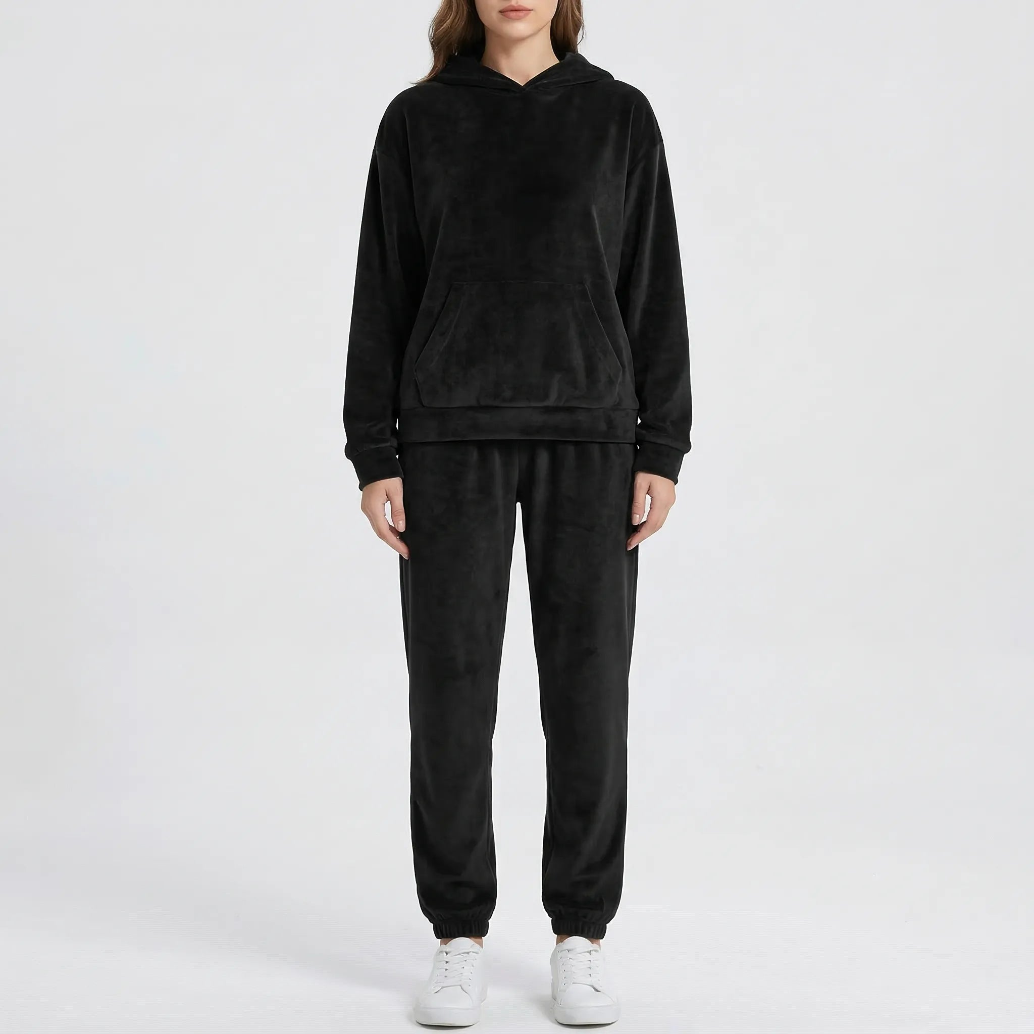 Nordspur | Velvura Hooded Loungewear 2-Piece Tracksuit