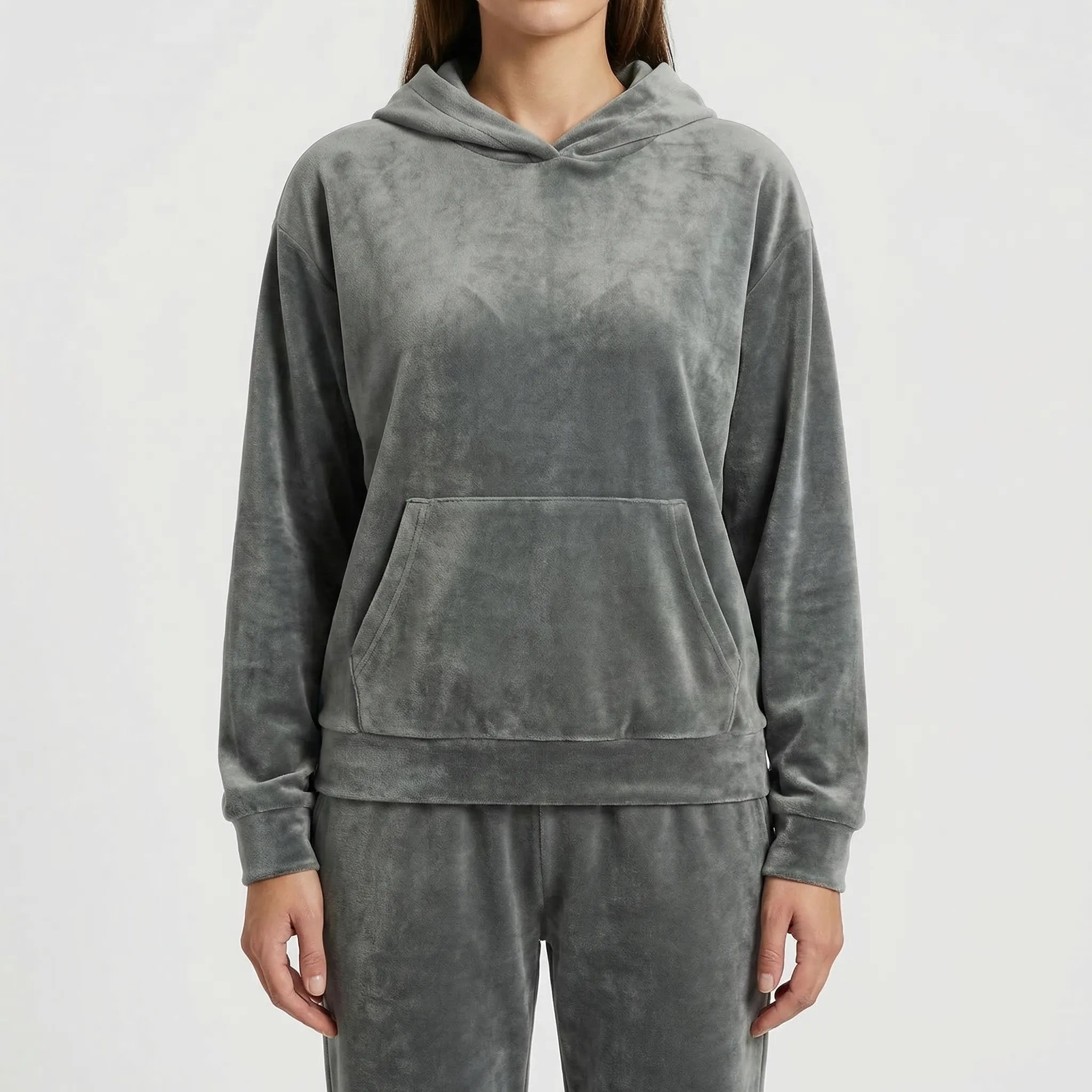 Nordspur | Velvura Hooded Loungewear 2-Piece Tracksuit