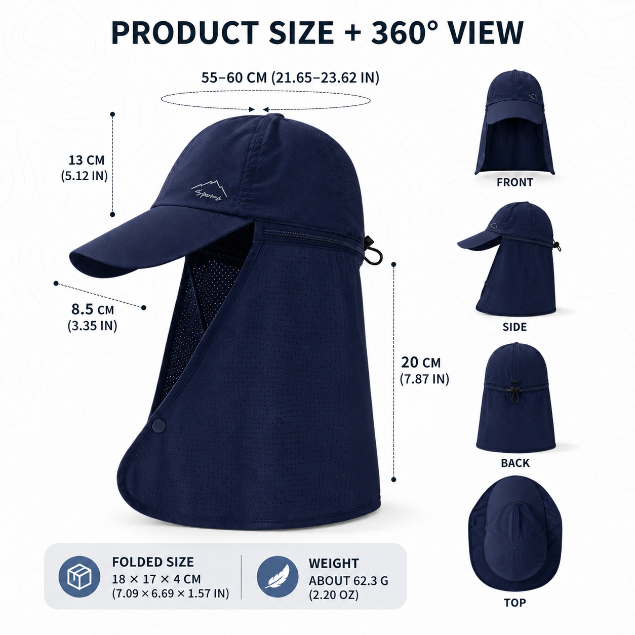 Nordspur | Venshield Cap With Neck Flap