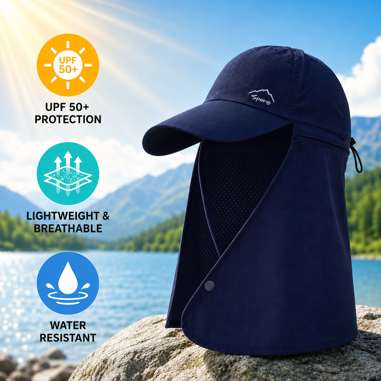 Nordspur | Venshield Cap With Neck Flap