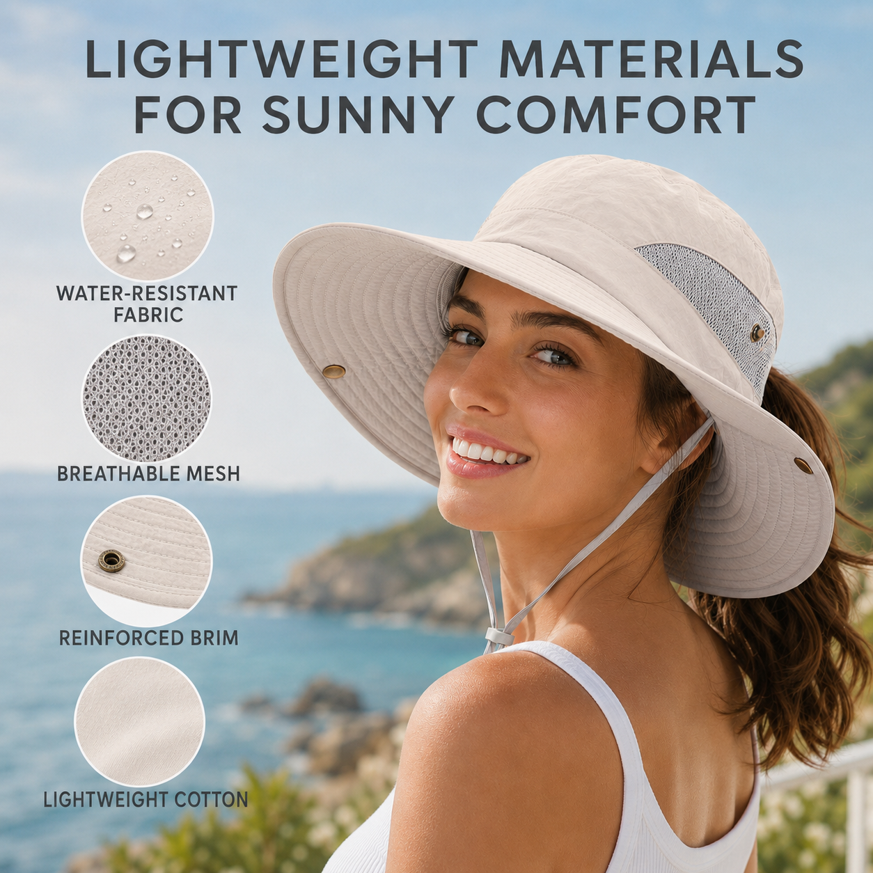Nordspur | Ventalis Wide Brim Sun Hat