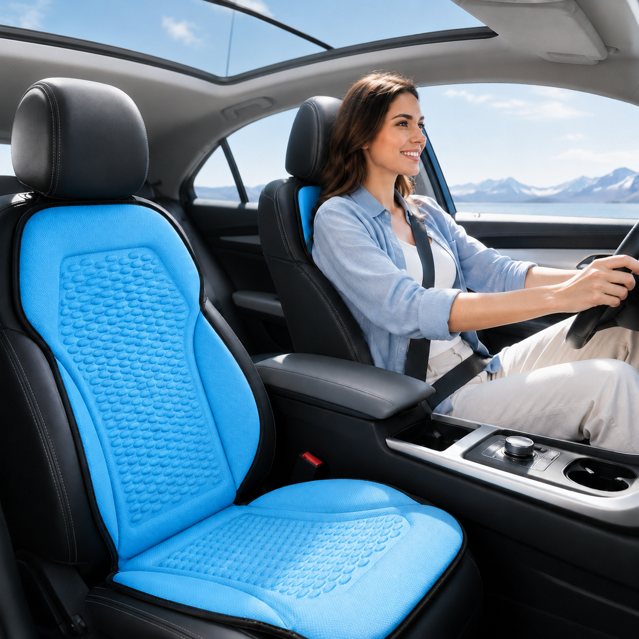 Nordspur | VentoRide Textured Breathable Car Seat Cushion