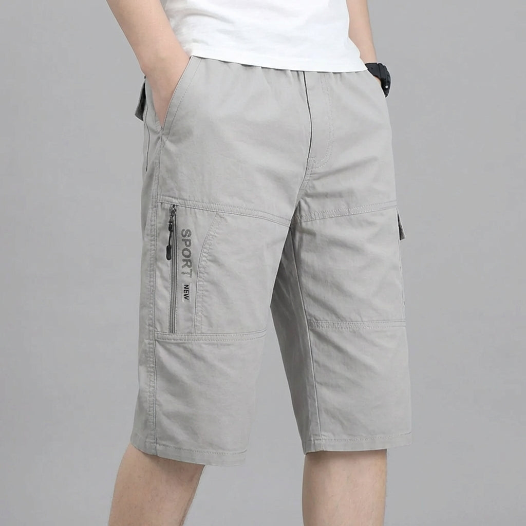 Nordspur | VentureKnit Men Knee Length Cargo Shorts