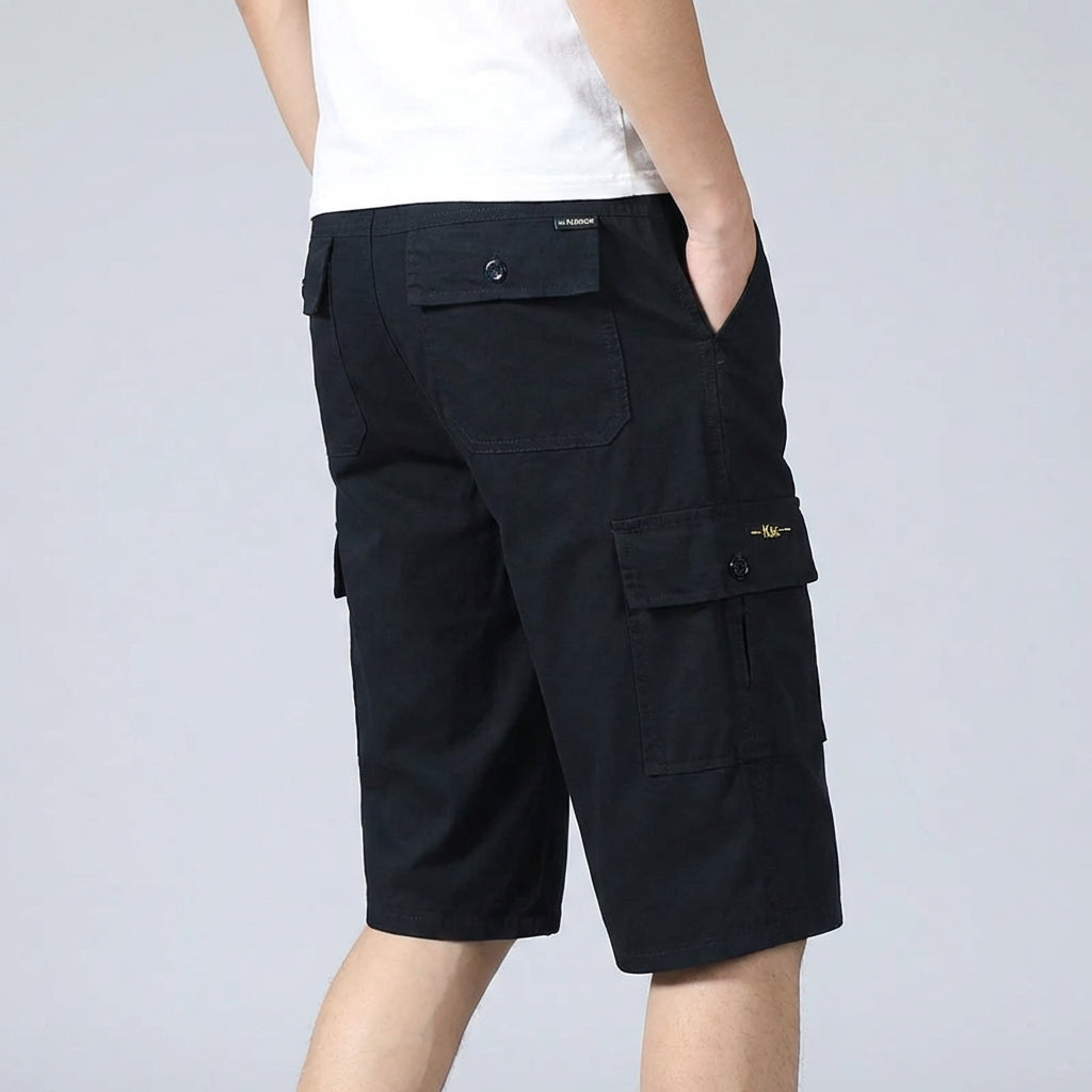 Nordspur | VentureKnit Men Knee Length Cargo Shorts