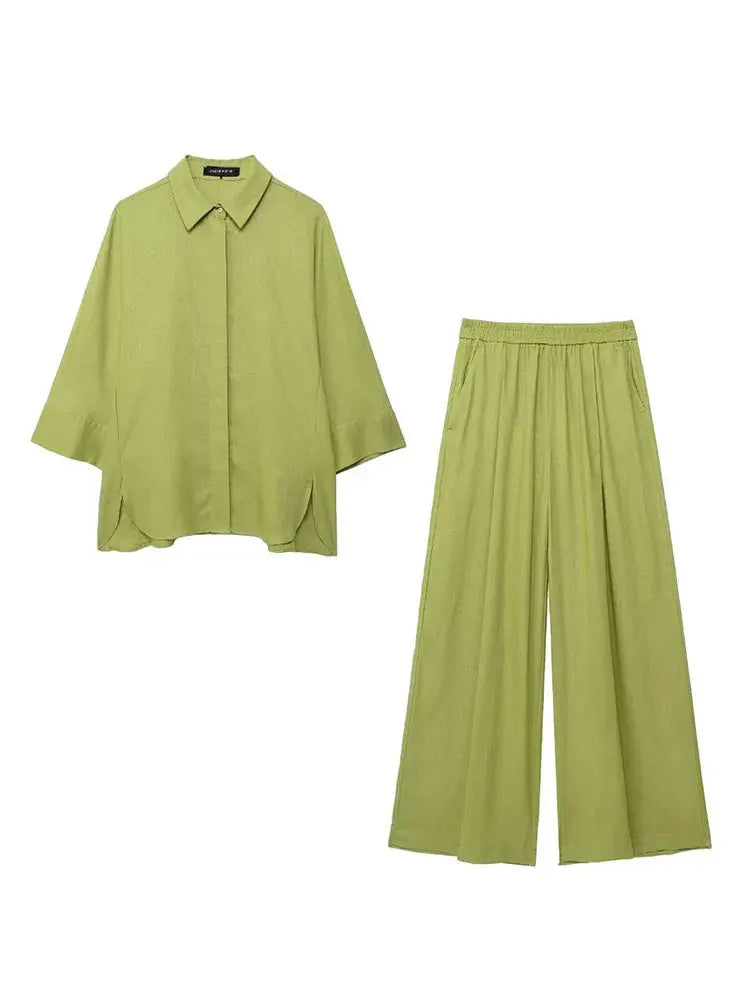 Nordspur | Veradelle Wide-Leg Trouser And Blouse Co-Ord