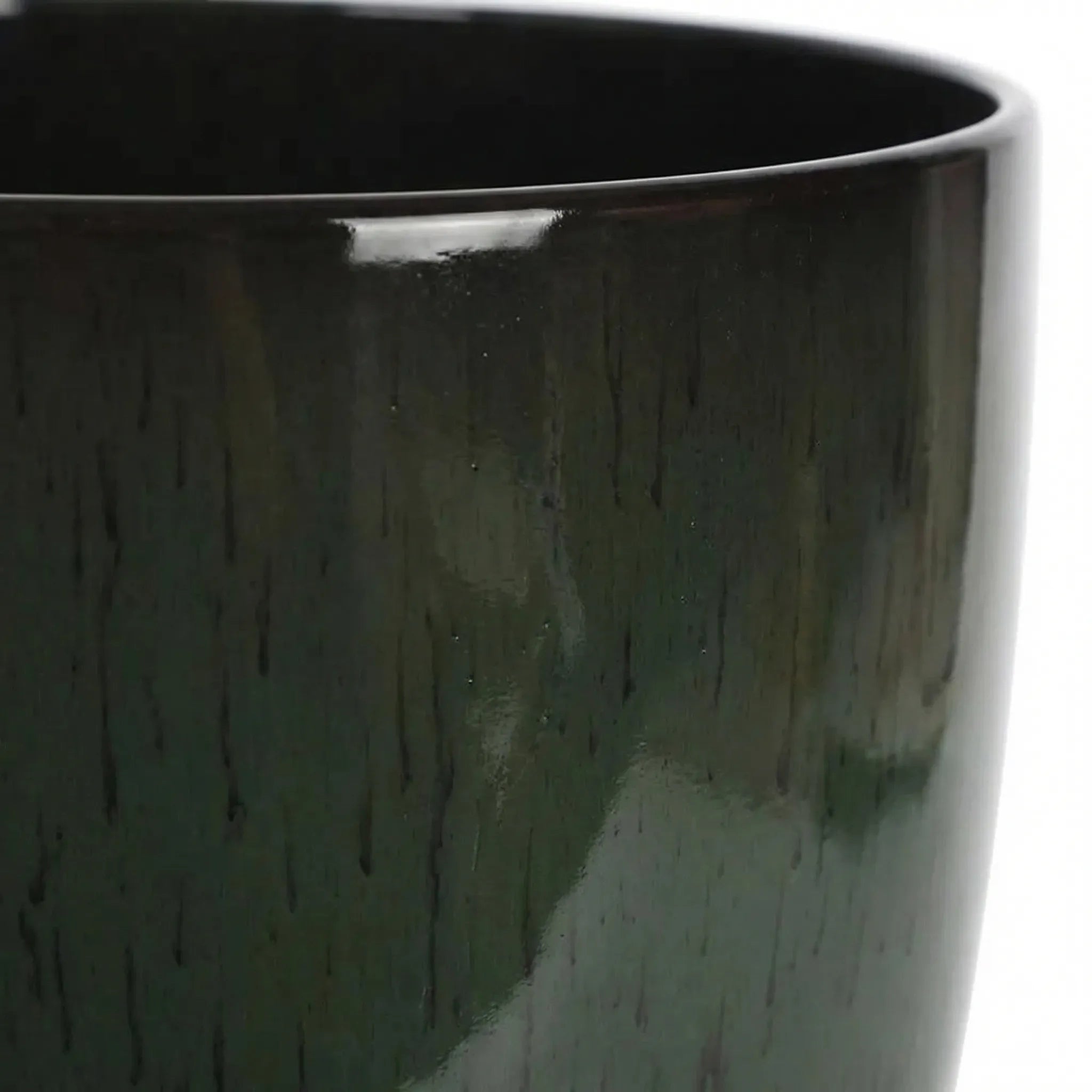 Nordspur | Verdanta Deep Round Planter With Matching Saucer