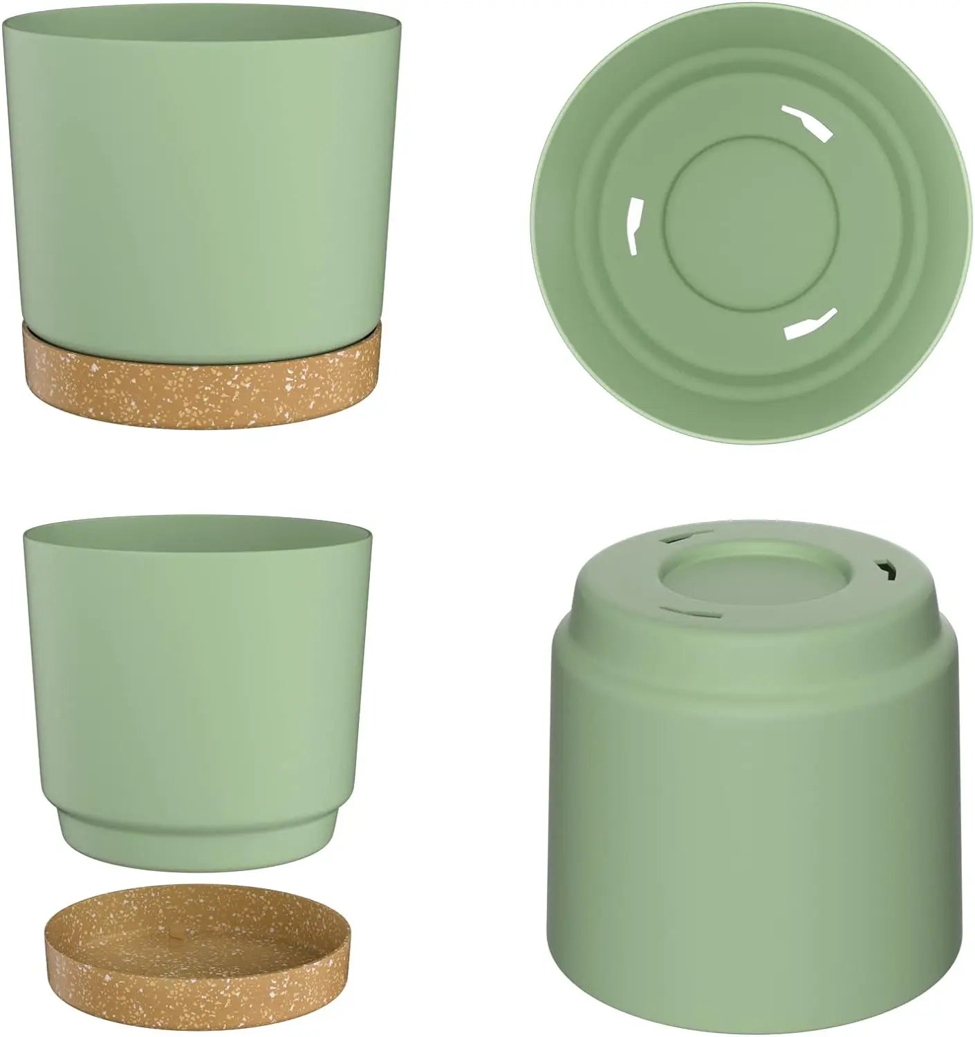 Nordspur | Verdara Large Lightweight Pot With Drainage Holes