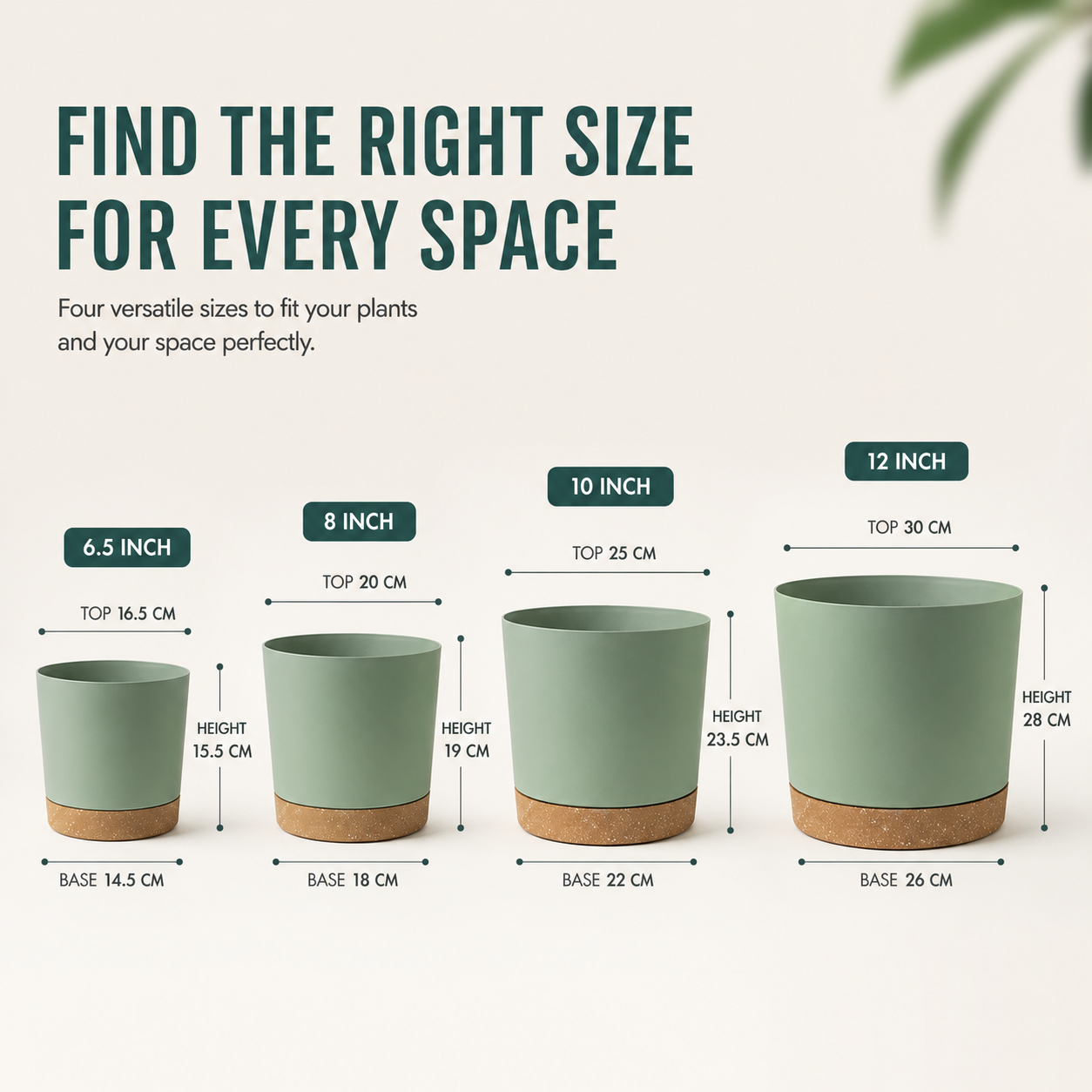 Nordspur | Verdara Large Lightweight Pot With Drainage Holes