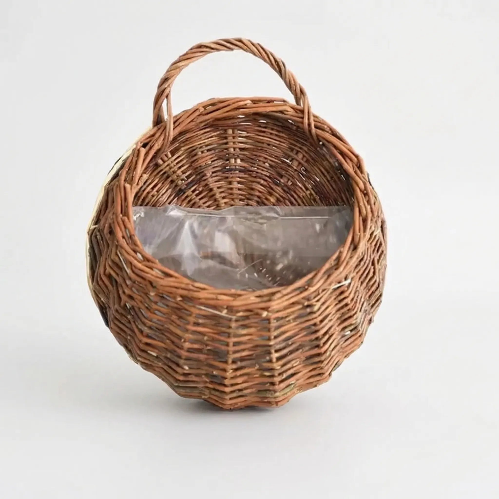 Nordspur | Verdura Round Woven Wall-Mounted Plant Basket
