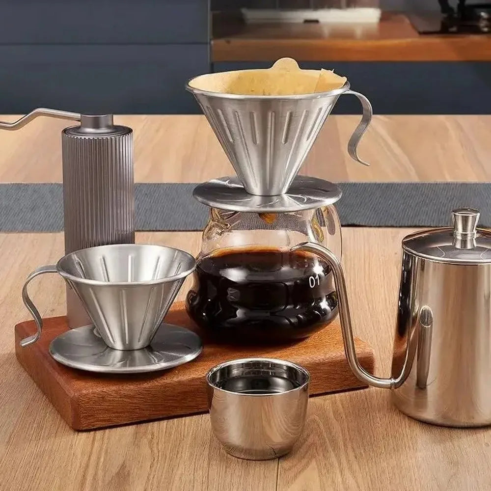 Nordspur | Verticana Ribbed Pour-Over Coffee Dripper