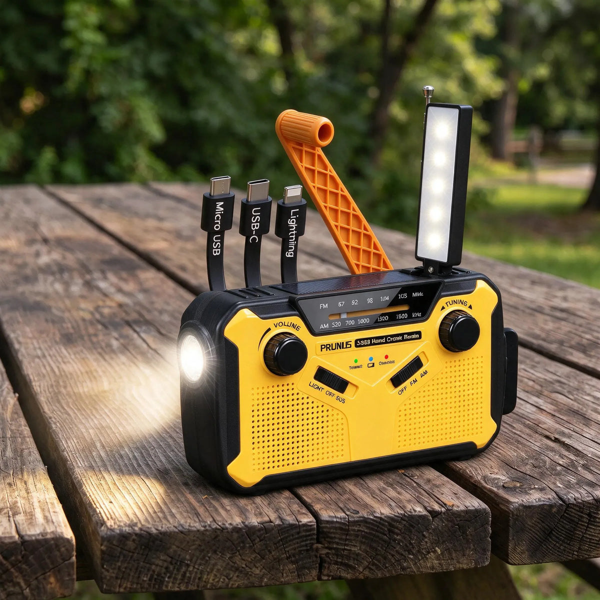 Nordspur | Vervanta Portable Hand Crank Emergency Weather Radio