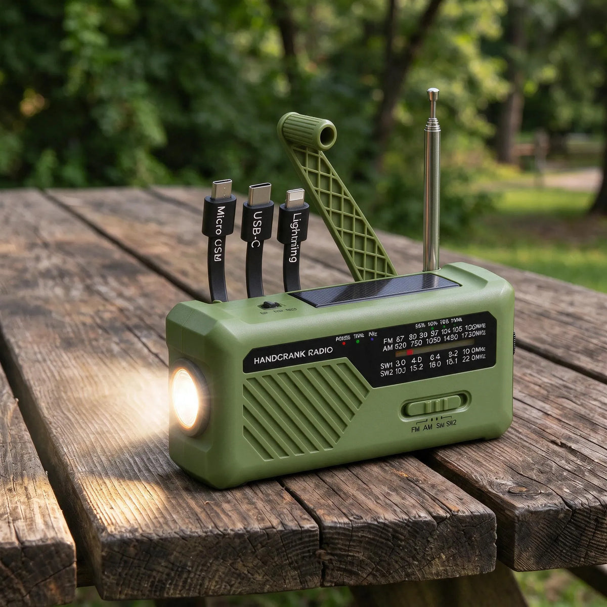 Nordspur | Vervanta Portable Hand Crank Emergency Weather Radio