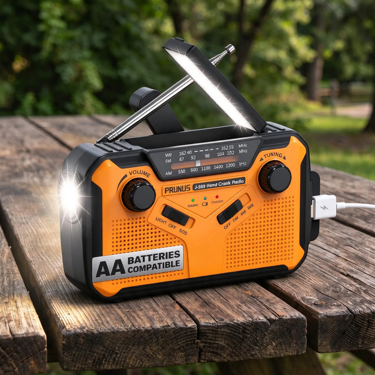 Nordspur | Vervanta Portable Hand Crank Emergency Weather Radio