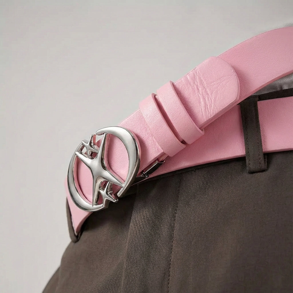 Nordspur | Vesaro Unisex Oval Cross Buckle Belt