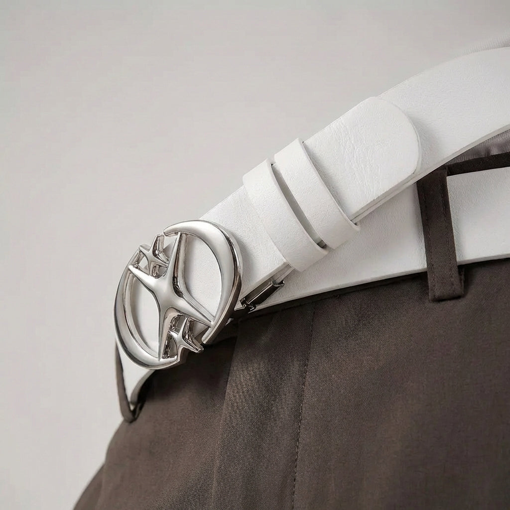 Nordspur | Vesaro Unisex Oval Cross Buckle Belt